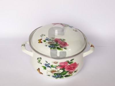 Тенджера емайлирана - 4.8л